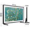 Telewizor SAMSUNG QE32LS03C 32" QLED Tizen TV Frame Pobór mocy (tryb włączenia) [W] 27
