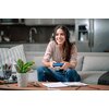 Kontroler MICROSOFT bezprzewodowy Xbox Shock Blue Komunikacja Przewodowa