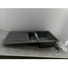 Zlewozmywak półtorakomorowy z ociekaczem FRANKE Sirius S2D 651-100 143.0618.682 Kamienny szary 50x100 Szerokość [cm] 100