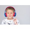 Słuchawki nauszne POWERLOCUS Buddy Kids Niebiesko-czerwone Funkcje dodatkowe Ochrona słuchu