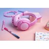 Słuchawki nauszne POWERLOCUS Bobo Cat Ears Różowy Pasmo przenoszenia min. [Hz] 20