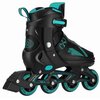Łyżworolki NILS EXTREME Enzo NH382 2W1 (rozmiar 40-43) Czarno-turkusowy Łożyska ABEC-7