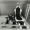 Fotel DXRACER Formuła FE32 Czarno-biały Waga [kg] 26
