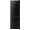 Lodówka HISENSE RB390N4GBE No frost 186cm Czarna (szkło) Licowane drzwi Szuflada z niższą temperaturą