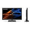 Telewizor SHARP 24EA3E 24" LED Pobór mocy (tryb czuwania) [W] 0.5