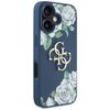 Etui GUESS Grained Roses Big 4G Logo do Apple iPhone 16 Niebieski Kompatybilność Apple iPhone 16