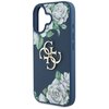 Etui GUESS Grained Roses Big 4G Logo do Apple iPhone 16 Niebieski Typ Etui nakładka
