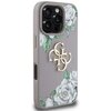 Etui GUESS Grained Roses Big 4G Logo do Apple iPhone 16 Pro Fioletowy Kompatybilność Apple iPhone 16 Pro