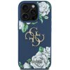 Etui GUESS Grained Roses Big 4G Logo do Apple iPhone 16 Pro Max Niebieski Model telefonu iPhone 16 Pro Max
