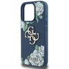 Etui GUESS Grained Roses Big 4G Logo do Apple iPhone 16 Pro Max Niebieski Typ Etui nakładka
