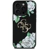 Etui GUESS Grained Roses Big 4G Logo do Apple iPhone 16 Pro Max Czarny Model telefonu iPhone 16 Pro Max