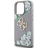 Etui GUESS Grained Roses Big 4G Logo do Apple iPhone 16 Pro Max Fioletowy Typ Etui nakładka