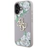 Etui GUESS Grained Roses Big 4G Logo do Apple iPhone 16 Fioletowy Seria telefonu iPhone