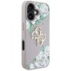 Etui GUESS Grained Roses Big 4G Logo do Apple iPhone 16 Fioletowy Kompatybilność Apple iPhone 16