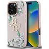 Etui GUESS Grained Roses Big 4G Logo do Apple iPhone 16 Pro Max Różowy