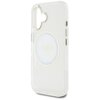 Etui GUESS IML Metal Colored Circle Classic Logo MagSafe do Apple iPhone 16 Biały Typ Etui nakładka