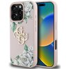 Etui GUESS Grained Roses Big 4G Logo do Apple iPhone 16 Pro Różowy