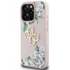 Etui GUESS Grained Roses Big 4G Logo do Apple iPhone 16 Pro Różowy Seria telefonu iPhone