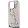 Etui GUESS Grained Roses Big 4G Logo do Apple iPhone 16 Pro Różowy Typ Etui nakładka
