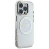 Etui GUESS IML Metal Colored Circle Classic Logo MagSafe do Apple iPhone 16 Pro Max Biały Marka telefonu Apple
