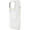 Etui GUESS IML Metal Colored Circle Classic Logo MagSafe do Apple iPhone 16 Pro Biały Typ Etui nakładka