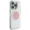 Etui GUESS IML Metal Colored Circle Classic Logo MagSafe do Apple iPhone 16 Pro Max Różowy Kompatybilność Apple iPhone 16 Pro Max