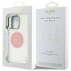 Etui GUESS IML Metal Colored Circle Classic Logo MagSafe do Apple iPhone 16 Pro Max Różowy Marka telefonu Apple