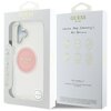Etui GUESS IML Metal Colored Circle Classic Logo MagSafe do Apple iPhone 16 Różowy Marka telefonu Apple