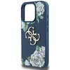 Etui GUESS Grained Roses Big 4G Logo do Apple iPhone 16 Pro Niebieski Typ Etui nakładka