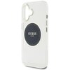 Etui GUESS IML Metal Colored Circle Classic Logo MagSafe do Apple iPhone 16 Czarny Typ Etui nakładka