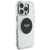 Etui GUESS IML Metal Colored Circle Classic Logo MagSafe do Apple iPhone 16 Pro Max Przezroczysto-czarny Kompatybilność Apple iPhone 16 Pro Max