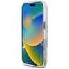 Etui GUESS IML Metal Colored Circle Classic Logo MagSafe do Apple iPhone 16 Pro Max Przezroczysto-czarny Dominujący kolor Przezroczysto-czarny