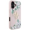 Etui GUESS Grained Roses Big 4G Logo do Apple iPhone 16 Różowy Kompatybilność Apple iPhone 16