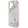 Etui GUESS Grained Roses Big 4G Logo do Apple iPhone 16 Różowy Typ Etui nakładka