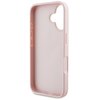 Etui GUESS Grained Roses Big 4G Logo do Apple iPhone 16 Różowy Gwarancja 24 miesiące