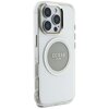 Etui GUESS IML Metal Colored Circle Classic Logo MagSafe do Apple iPhone 16 Pro Szary Kompatybilność Apple iPhone 16 Pro