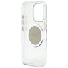 Etui GUESS IML Metal Colored Circle Classic Logo MagSafe do Apple iPhone 16 Pro Szary Gwarancja 24 miesiące