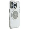 Etui GUESS IML Metal Colored Circle Classic Logo MagSafe do Apple iPhone 16 Pro Max Szary Kompatybilność Apple iPhone 16 Pro Max