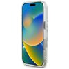 Etui GUESS IML Metal Colored Circle Classic Logo MagSafe do Apple iPhone 16 Pro Max Szary Dominujący kolor Szary