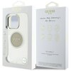 Etui GUESS IML Metal Colored Circle Classic Logo MagSafe do Apple iPhone 16 Pro Max Szary Marka telefonu Apple