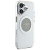 Etui GUESS IML Metal Colored Circle Classic Logo MagSafe do Apple iPhone 16 Szary Kompatybilność Apple iPhone 16