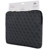 Etui na laptopa GUESS Sleeve 4G Zipper Pocket Triangle Logo 14 cali Czarny Rodzaj Etui