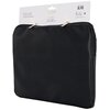 Etui na laptopa GUESS Sleeve Grained Zipper Pocket Triangle Logo 14 cali Czarny Rodzaj Torba
