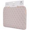 Etui na laptopa GUESS Sleeve 4G Zipper Pocket Triangle Logo 14 cali Różowy Rodzaj Etui