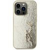 Etui KARL LAGERFELD Wrinkled Metal Signature do Apple iPhone 15 Pro Max Złoty Model telefonu iPhone 15 Pro Max