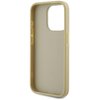 Etui KARL LAGERFELD Wrinkled Metal Signature do Apple iPhone 15 Pro Max Złoty Gwarancja 24 miesiące
