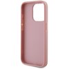 Etui KARL LAGERFELD Wrinkled Metal Signature do Apple iPhone 15 Pro Różowy Gwarancja 24 miesiące