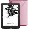 Czytnik e-booków INKBOOK Solaris 6", Podświetlany ekran, Wi-Fi, Bez reklam Różowy
