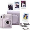 Aparat FUJIFILM Instax Mini 12 Fioletowy + Pokrowiec + Ramki na zdjęcia