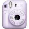 Aparat FUJIFILM Instax Mini 12 Fioletowy + Pokrowiec + Ramki na zdjęcia Funkcje dodatkowe Natychmiastowo drukowana odbitka